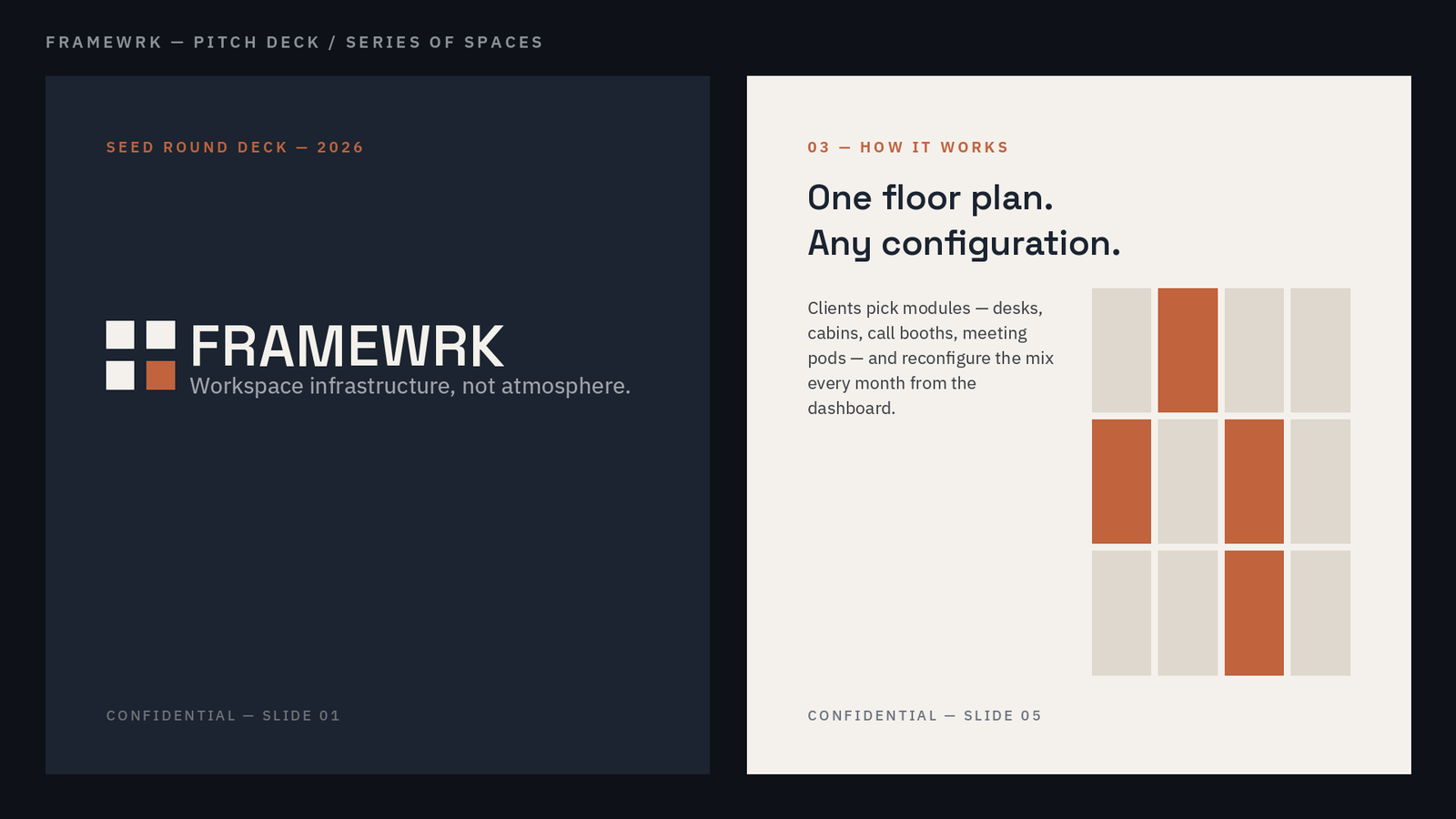 Framewrk design deck